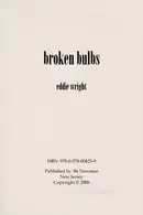 Book cover of Broken Bulbs