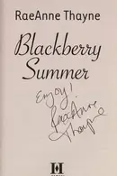 Book cover of Blackberry Summer