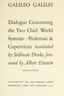 Book cover of Dialogue concerning the two chief world systems - Ptolemaic and Copernican