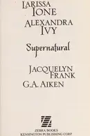 Book cover of Supernatural