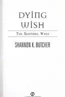 Book cover of Dying wish