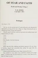 Book cover of Of Fear and Faith