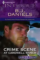 Book cover of Crime scene at Cardwell Ranch