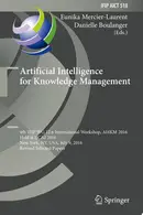 Book cover of Artificial Intelligence for Knowledge Management