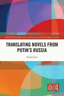 Book cover of Translating Novels from Putin's Russia