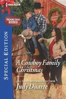 Book cover of A Cowboy Family Christmas