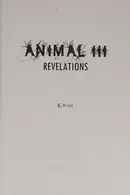 Book cover of Animal 3 Revelations