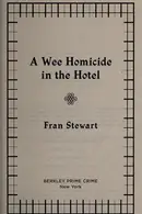 Book cover of A wee homicide in the hotel