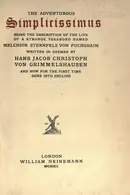 Book cover of Simplicissimus