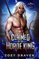 Book cover of Claimed by the Horde King
