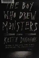 Book cover of The boy who drew monsters