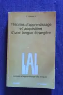 Book cover of Théories d'apprentissage et acquisition d'une langue étrangère