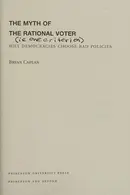 Book cover of The myth of the rational voter