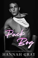 Book cover of Puck Boy A Secret Relationship/Friends with Benefits/Hockey Romance