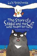 Book cover of Historia de una gaviota y del gato que le enseñó a volar