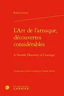 Book cover of Art de l'arnaque, Decouvertes Considerables