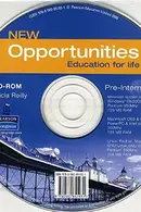 Book cover of Opportunities Global Pre-Intermediate CD-ROM New Edition