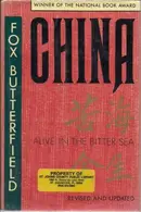 Book cover of China, alive in the bitter sea