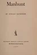 Book cover of Manhunt