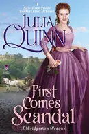 Book cover of First Comes Scandal