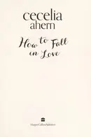 Book cover of How to Fall in Love
