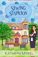 Book cover of Sewing Suspicion