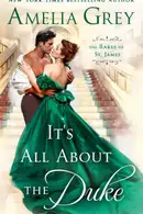 Book cover of It's all about the duke