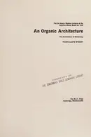Book cover of An organic architecture