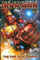 Book cover of The Invincible Iron Man, Volume 1: The Five Nightmares