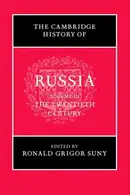 Book cover of The Cambridge History of Russia, Volume 1