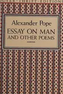 Book cover of Essay on Man and Other Poems