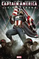 Book cover of Captain America: Living Legend