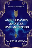 Book cover of Amelia Davies and Her Five Monsters