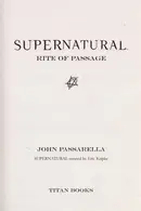 Book cover of Rite of Passage