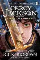 Book cover of The Last Olympian: The Graphic Novel