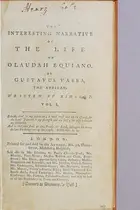 Book cover of The life of Olaudah Equiano, or Gustavus Vassa, the African
