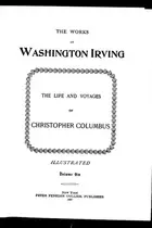 Book cover of The works of Washington Irving