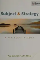 Book cover of Subject & Strategy