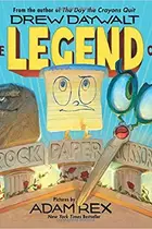 Book cover of The Legend of Rock Paper Scissors
