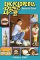 Book cover of Encyclopedia Brown Takes the Case