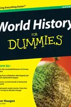 Book cover of World History for Dummies