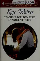 Book cover of Spanish Billionaire, Innocent Wife