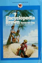 Book cover of Encyclopedia Brown Saves the Day