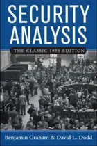 Book cover of Security Analysis