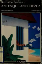 Book cover of Antes que anochezca