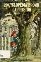 Book cover of Encyclopedia Brown Carries On
