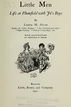 Book cover of Little men