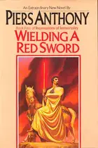 Book cover of Wielding a red sword
