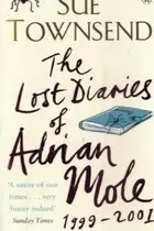 Book cover of The lost diaries of Adrian Mole, 1999-2001