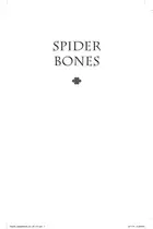 Book cover of Spider Bones
